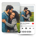 Personalized Wallet Card with Photo & Spotify Song